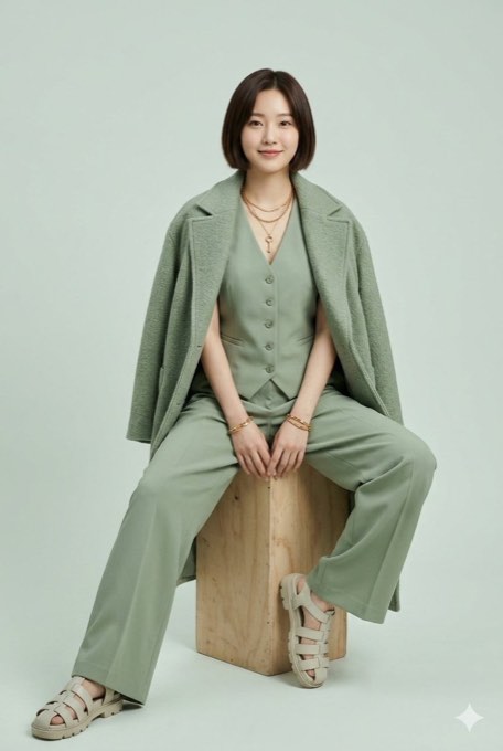 A professional fashion studio photoshoot of a {argument name="subject" default="